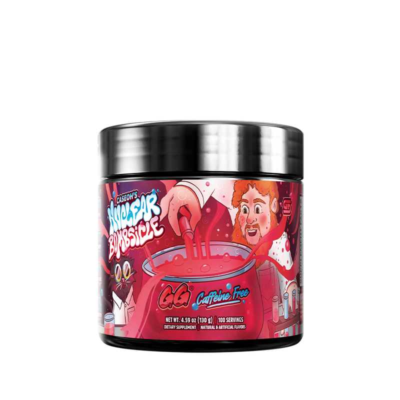 CaseOh's Nuclear Bombsicle Caffeine Free - 100 Servings - Gamer Supps