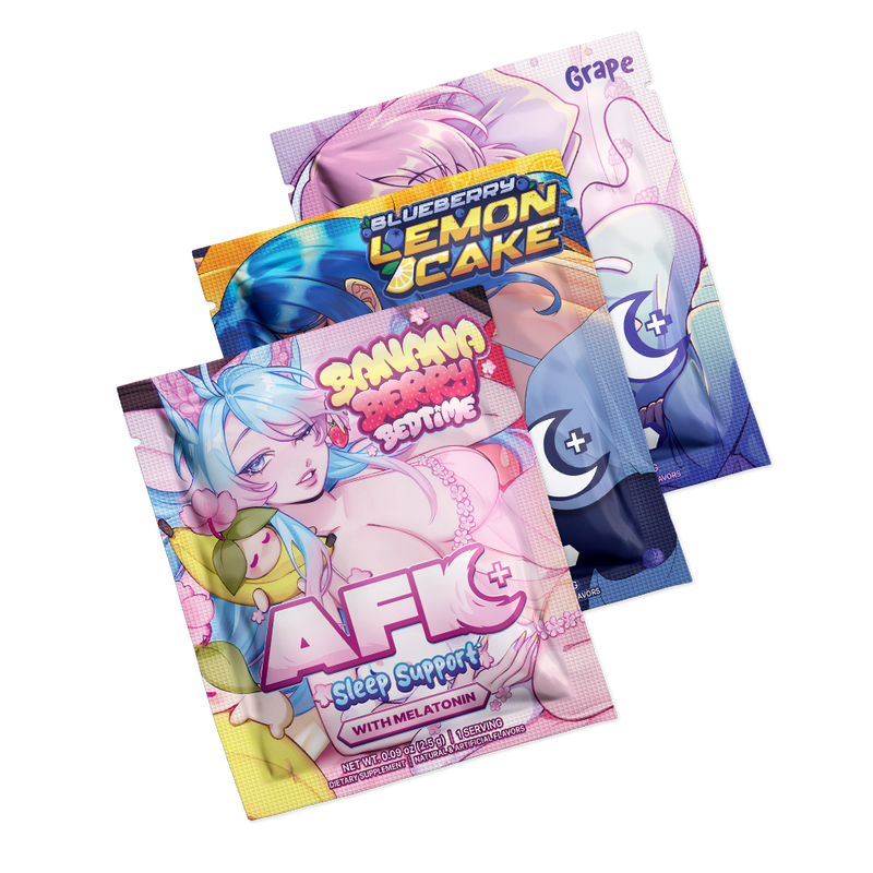 AFK+ Sample Packs - Gamer Supps