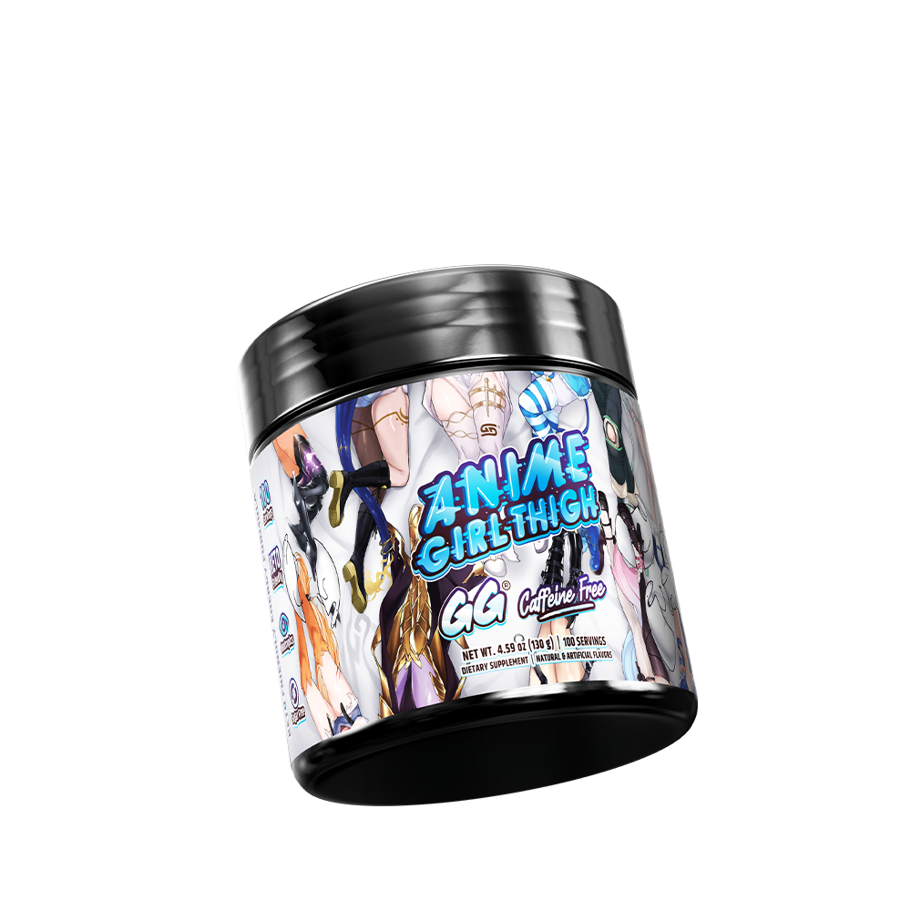 Anime Girl Thigh Caffeine Free - 100 Servings (Vtuber Edition) - Gamer Supps