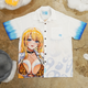 Daisy Detailing: Button-Up Shirt