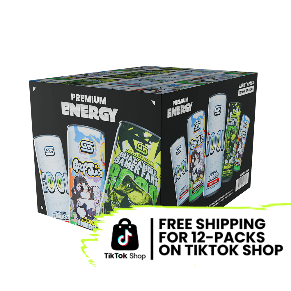 GG® Premium Energy - Variety Pack (12 Cans)