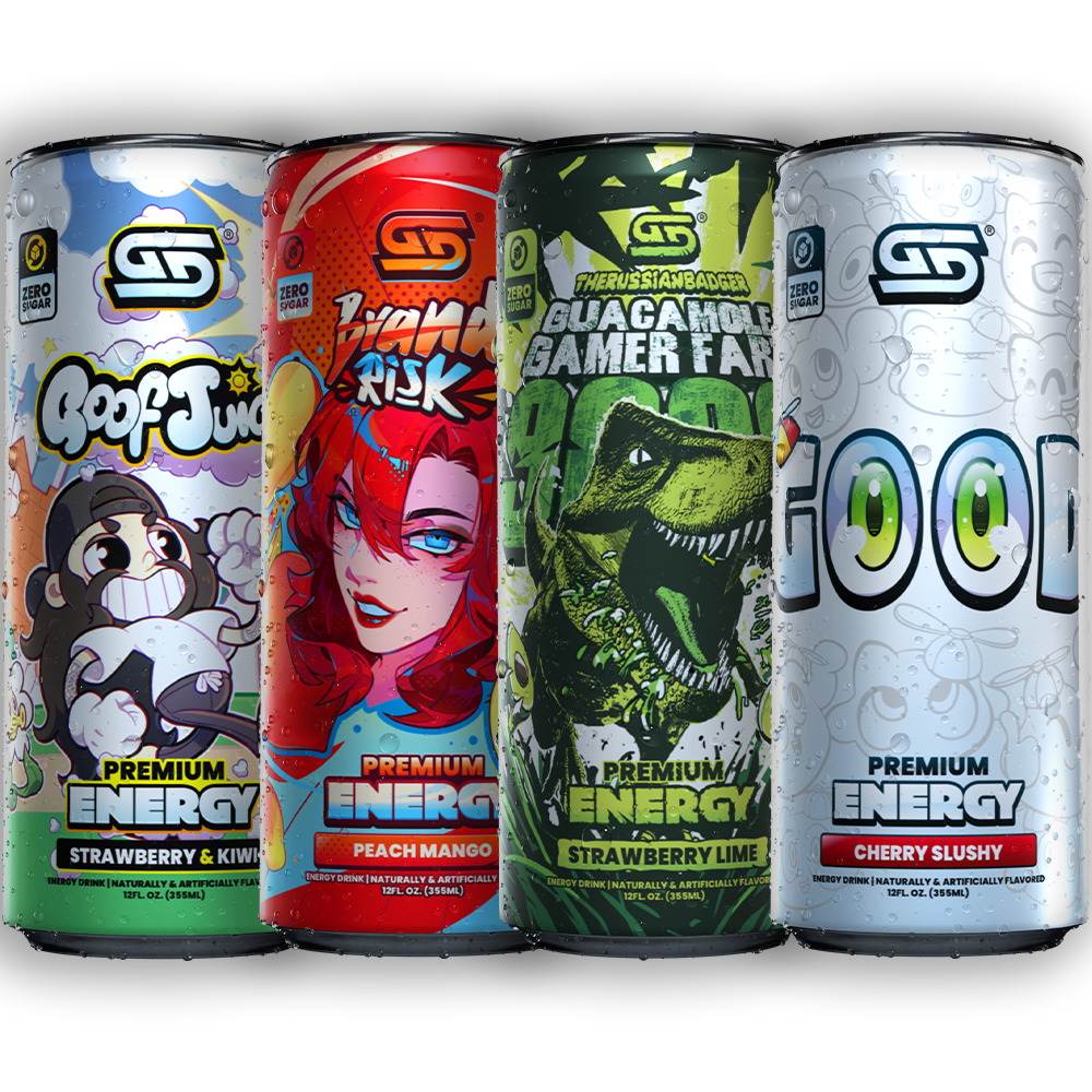 PARTNER ORDERS Sugar Free Premium Energy - Variety Pack (12 Cans) - Gamer Supps