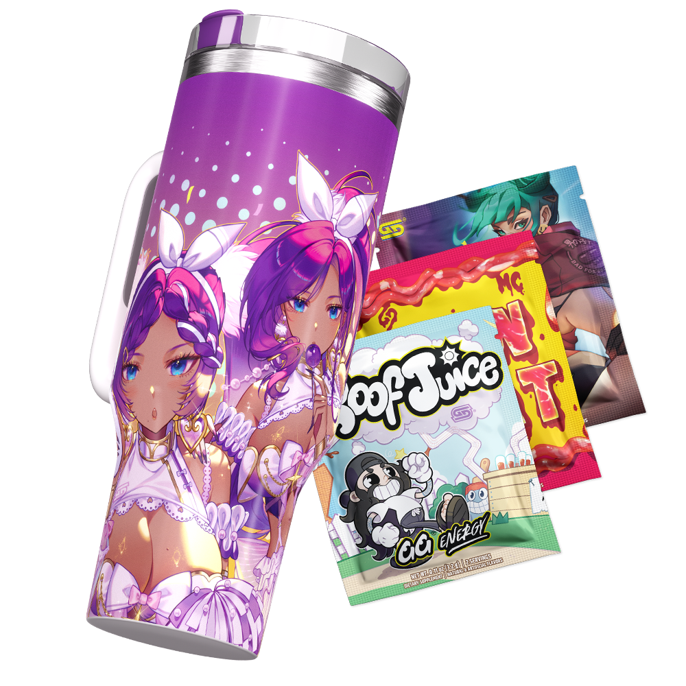 Waifu Cups x ChaChaYourVmom: Metal Tumbler