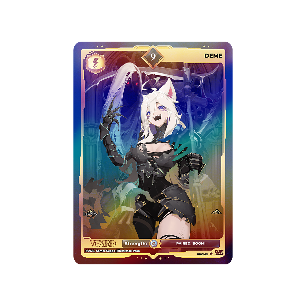 Deme Souls: Promo VCard - Gamer Supps