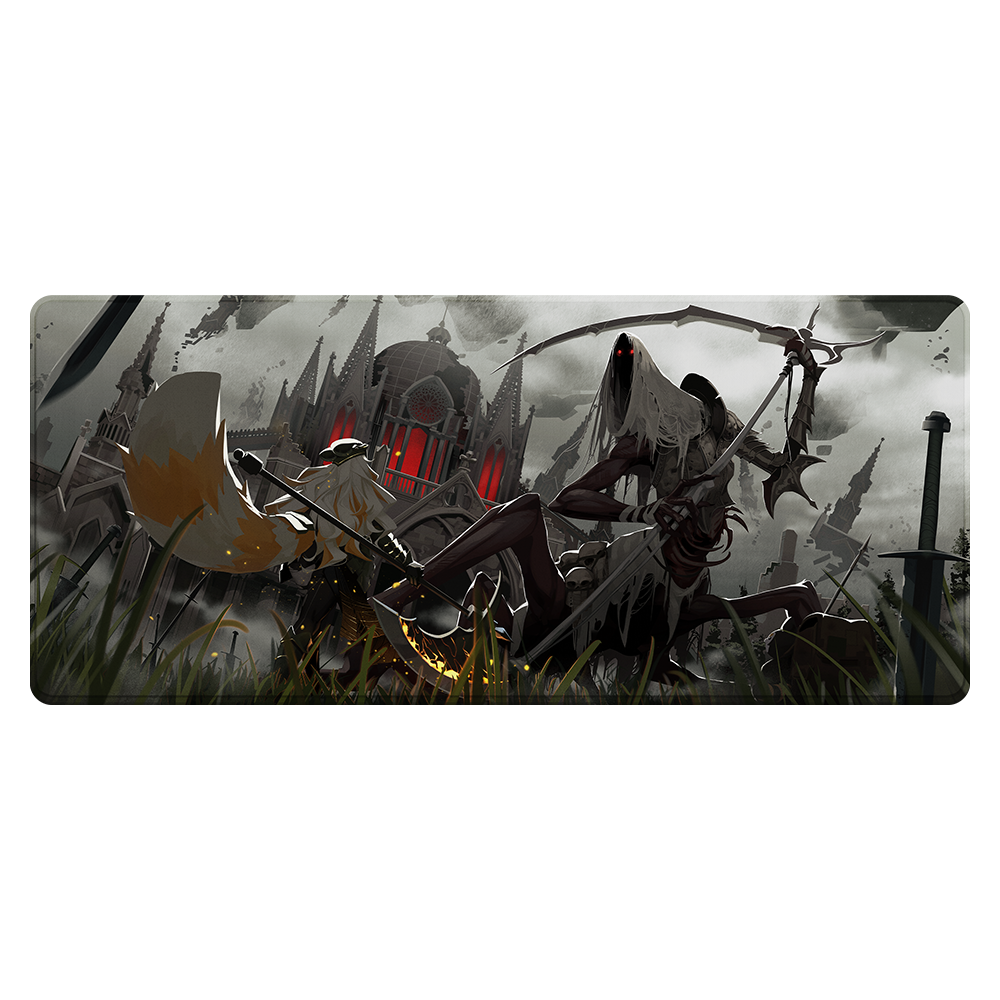 Deme Souls: The Battle Mousepad - Gamer Supps