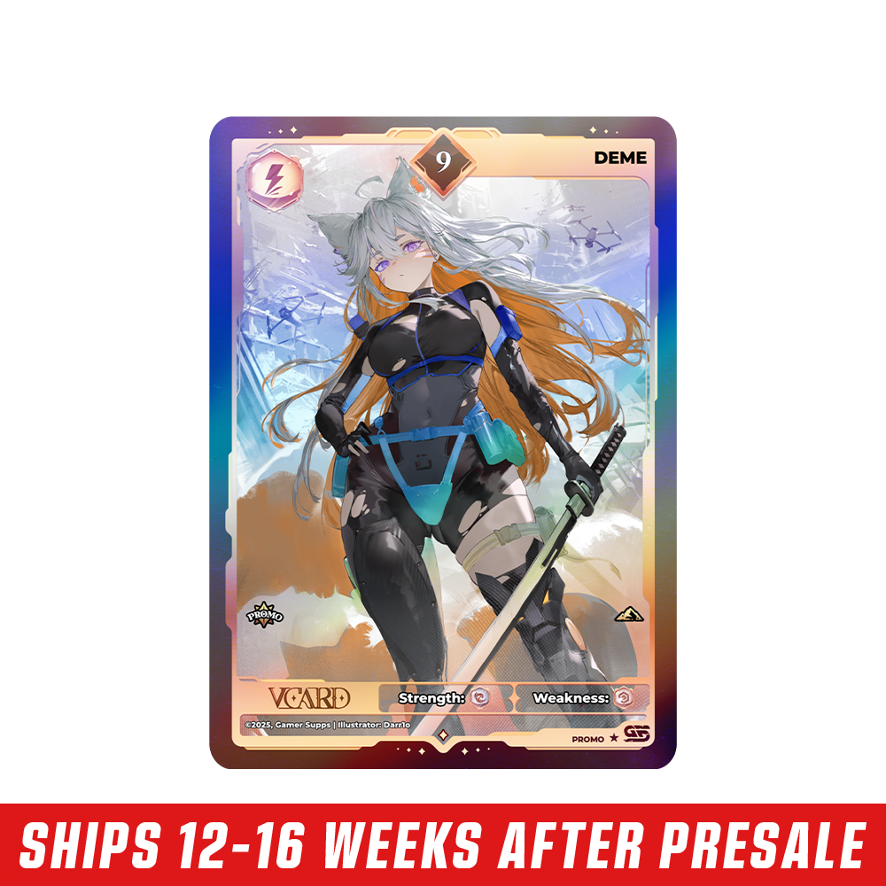 Creator Cups x deme: VCard Promo Card (Info)