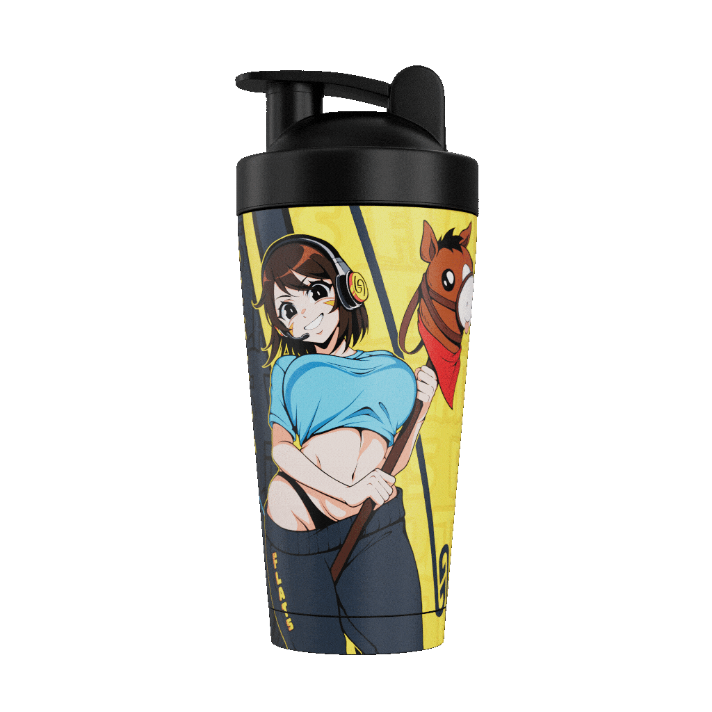 Waifu Cups x Flats: Metal Shaker - Gamer Supps