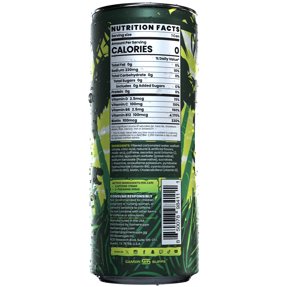PARTNER ORDERS Sugar Free Premium Energy - Variety Pack (12 Cans) - Gamer Supps