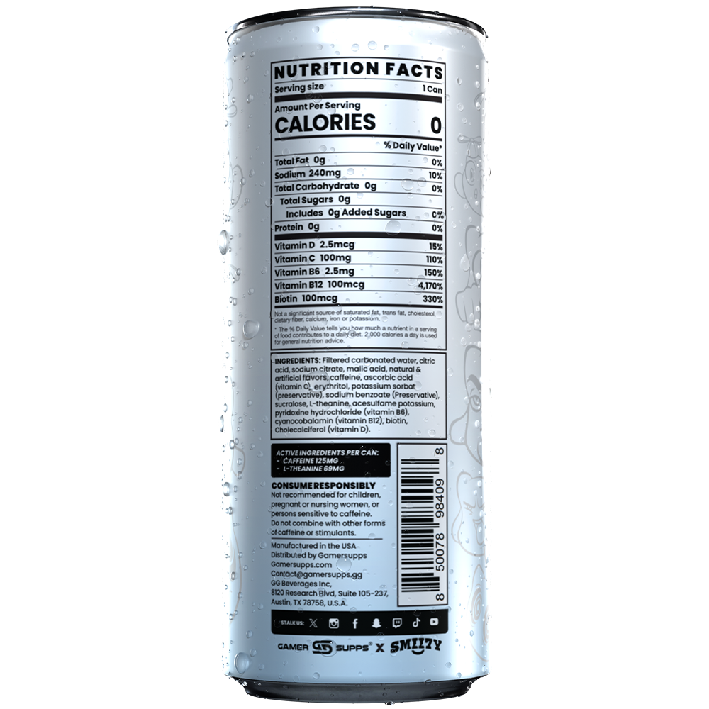 PARTNER ORDERS Sugar Free Premium Energy - Variety Pack (12 Cans) - Gamer Supps