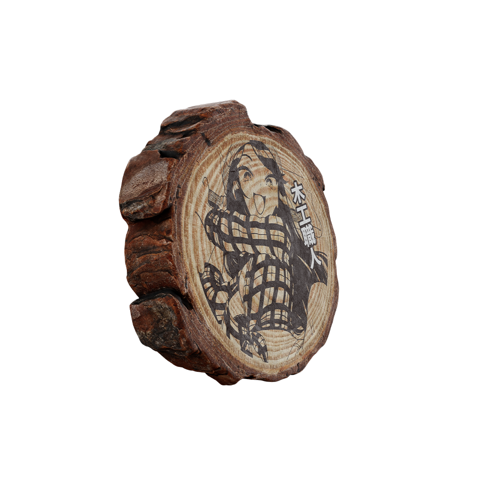 Morning Wood: Double Sided Coaster