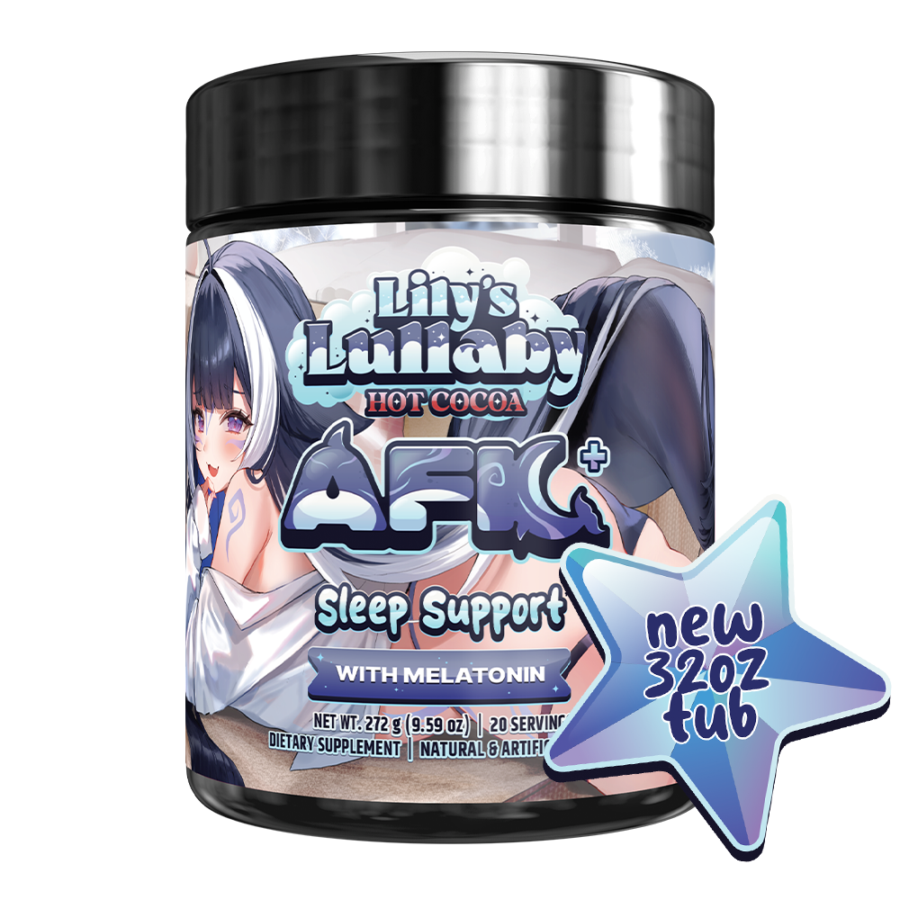 AFK+ (with Melatonin): Lily's Lullaby - 20 Servings (Coming Soon!!!) - Gamer Supps