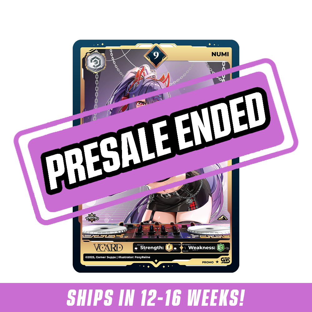 Creator Cups x Numi: VCard Promo Card (Info)