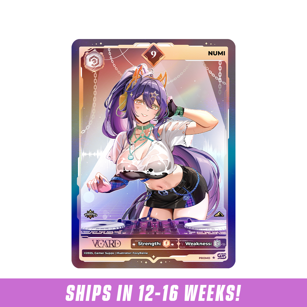 Creator Cups x Numi: VCard Promo Card (Info)