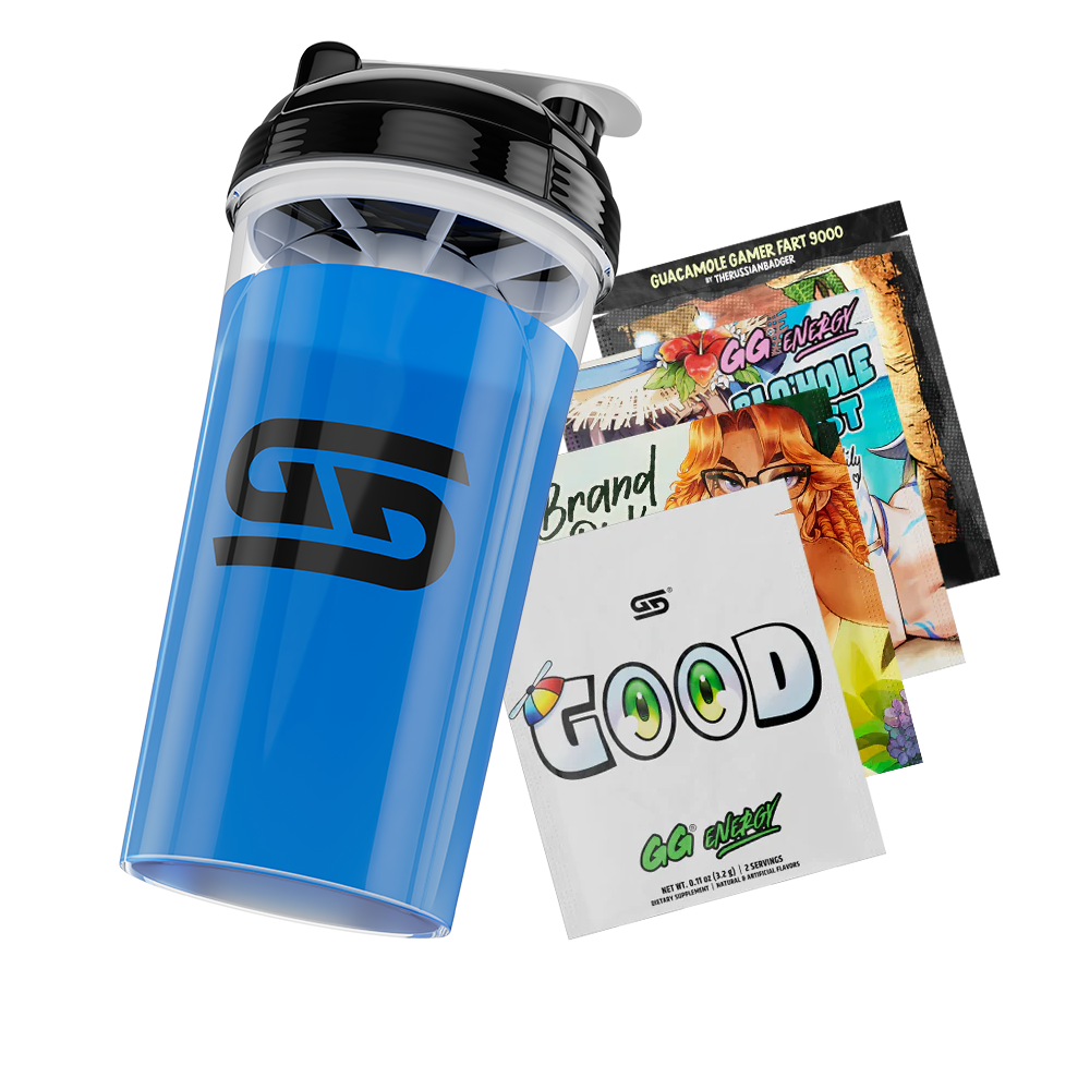 24oz Gamer Supps Shaker Clear - 5 - Gamer Supps