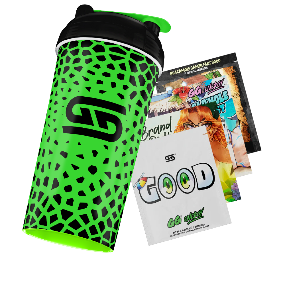 24oz All Over Print Shaker - Crocadilian - Gamer Supps