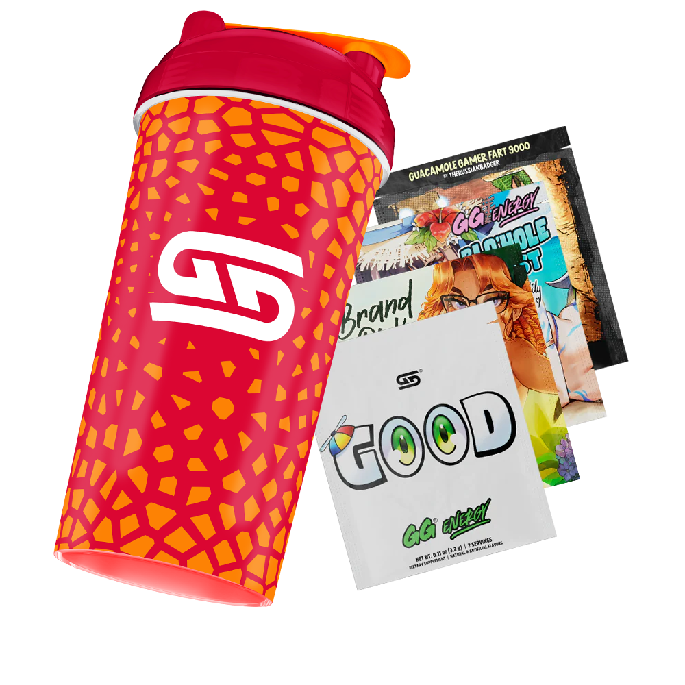24oz All Over Print Shaker - Fire Breather - Gamer Supps
