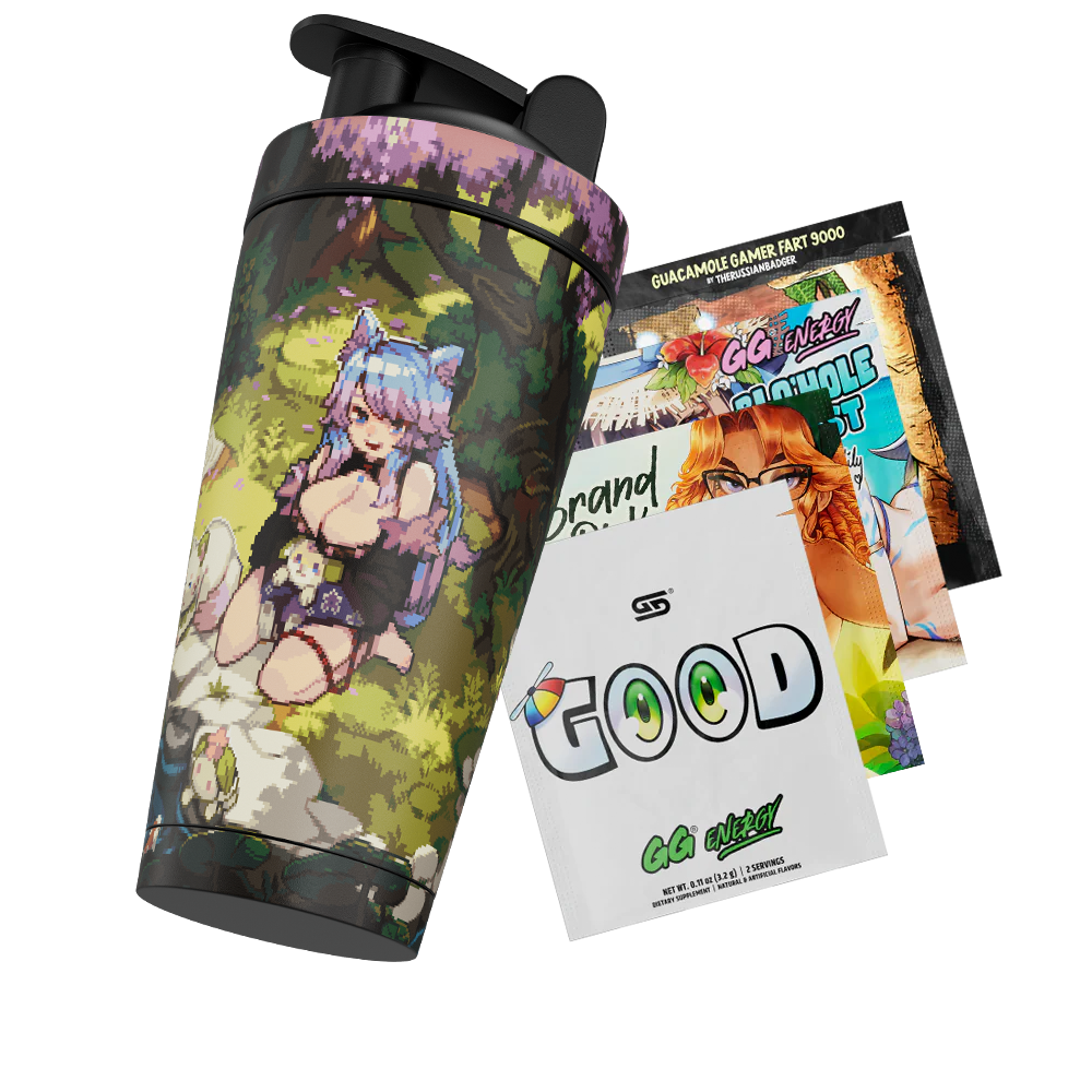 PIXEL CUPS x Silvervale: Metal Shaker - Gamer Supps