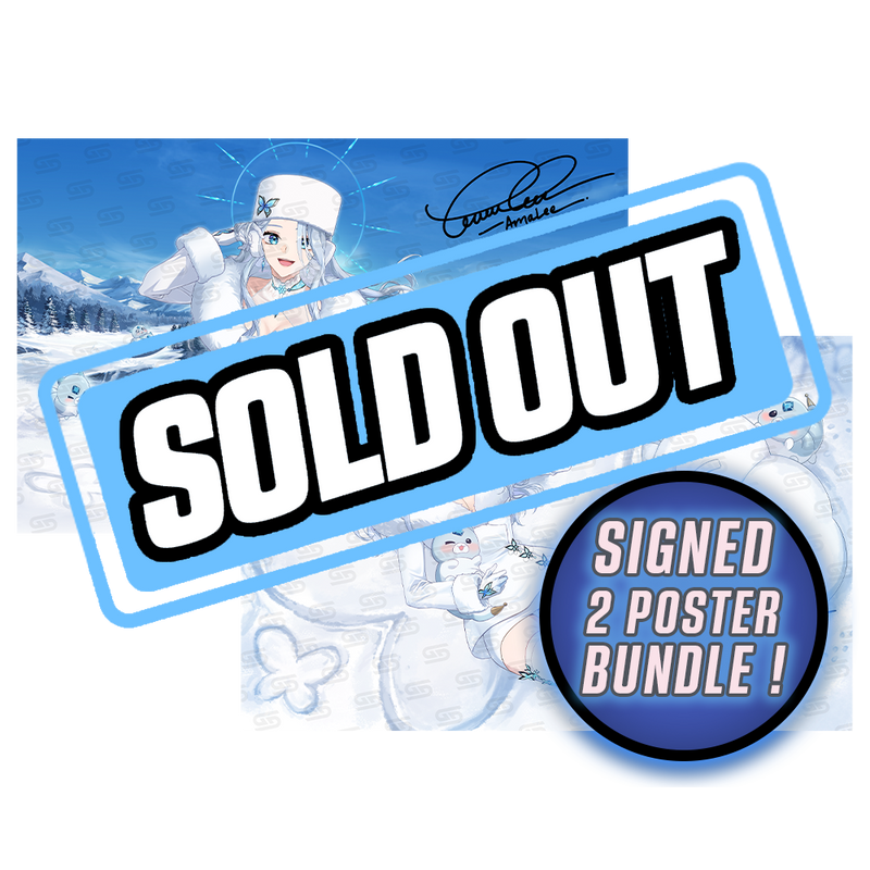 AmaLee & Scufflings: Signed Poster Bundle - Gamer Supps