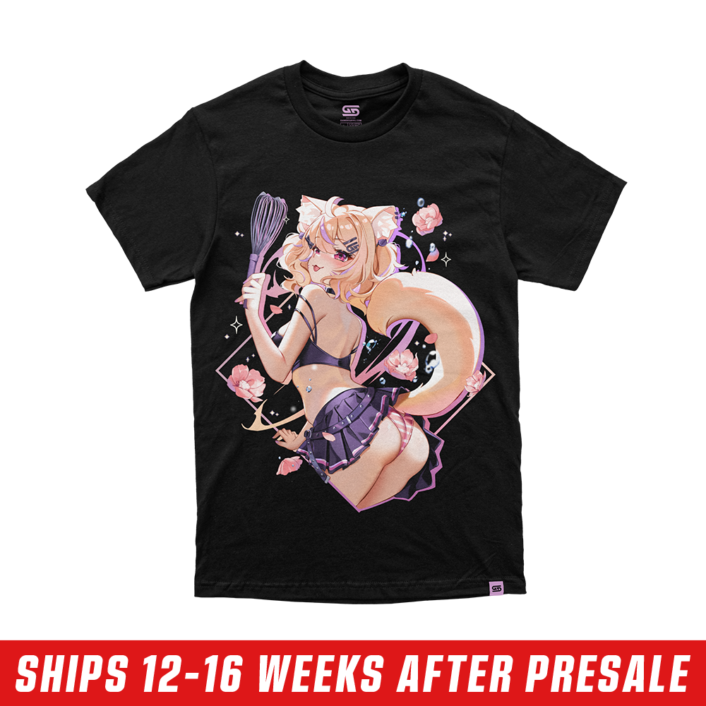 SquChan Shirt: Chef's Kiss Space Cat - Gamer Supps