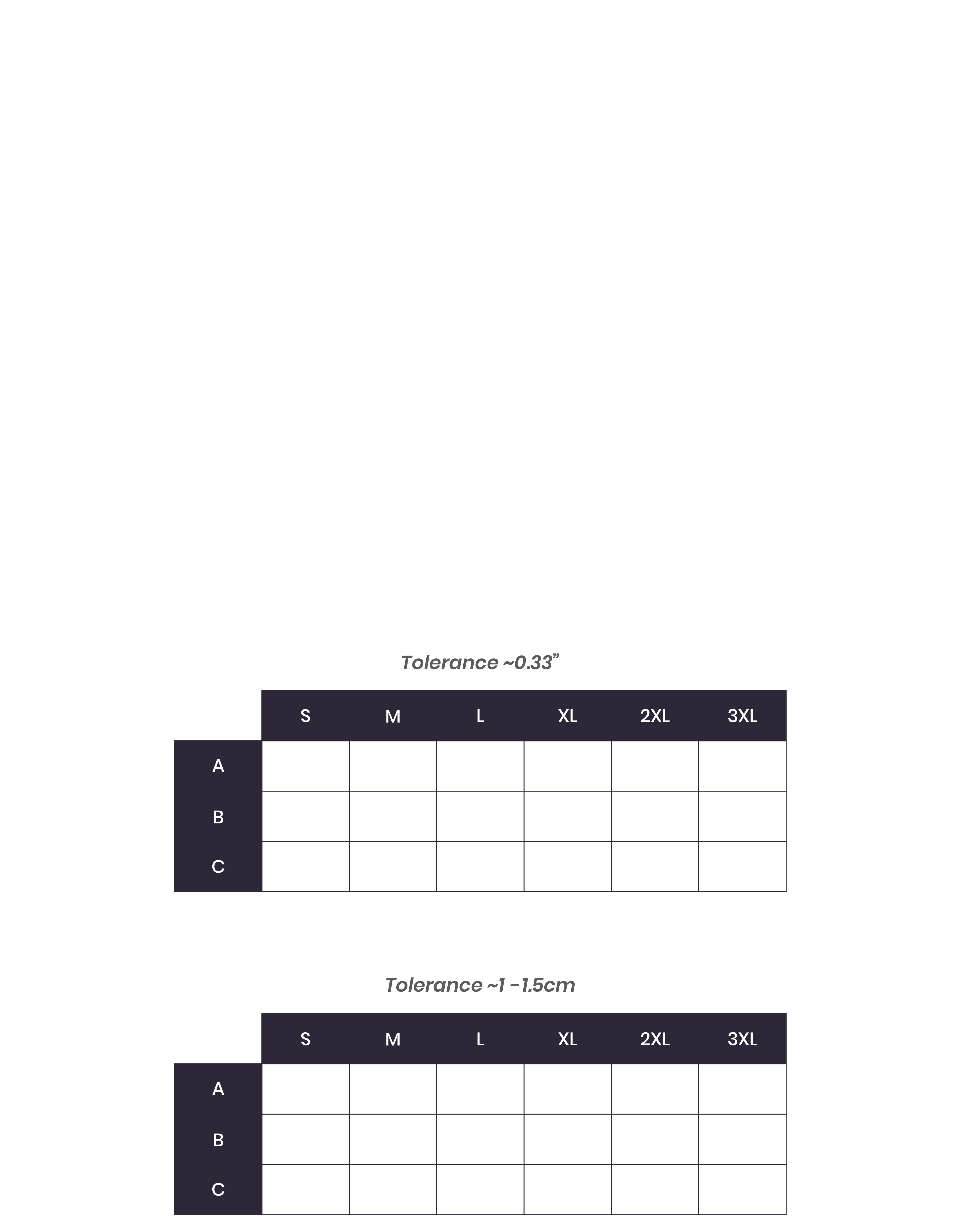 View Size Chart