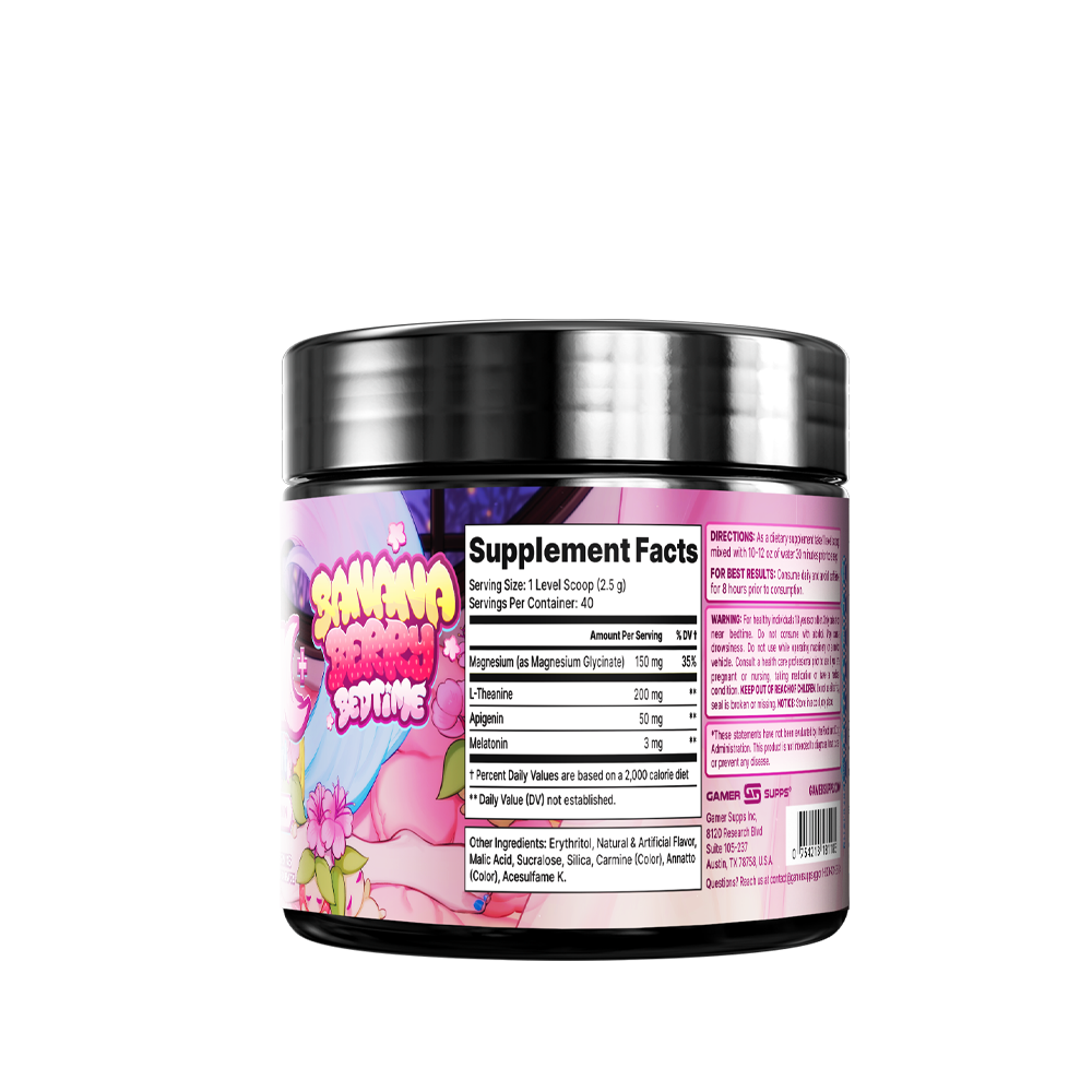 AFK+ (with Melatonin): Bananaberry Bedtime by Silvervale - 40 Servings