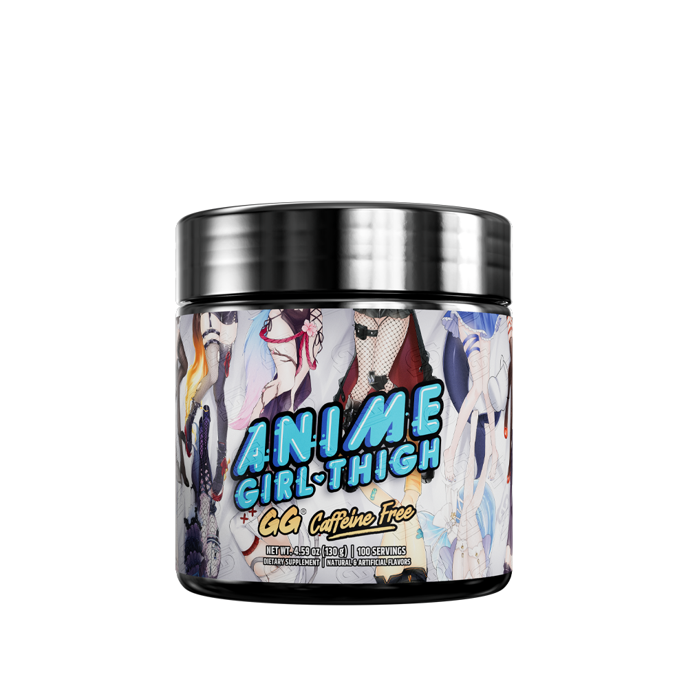 Anime Girl Thigh Caffeine Free - 100 Servings (Vtuber Edition) - Gamer Supps