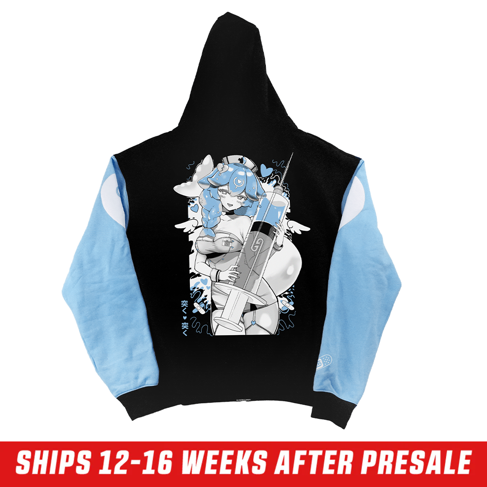 Nurse Bao - Zip Up Hoodie - Gamer Supps