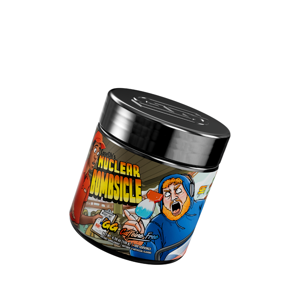 CaseOh's Nuclear Bombsicle Caffeine Free - 100 Servings - Gamer Supps