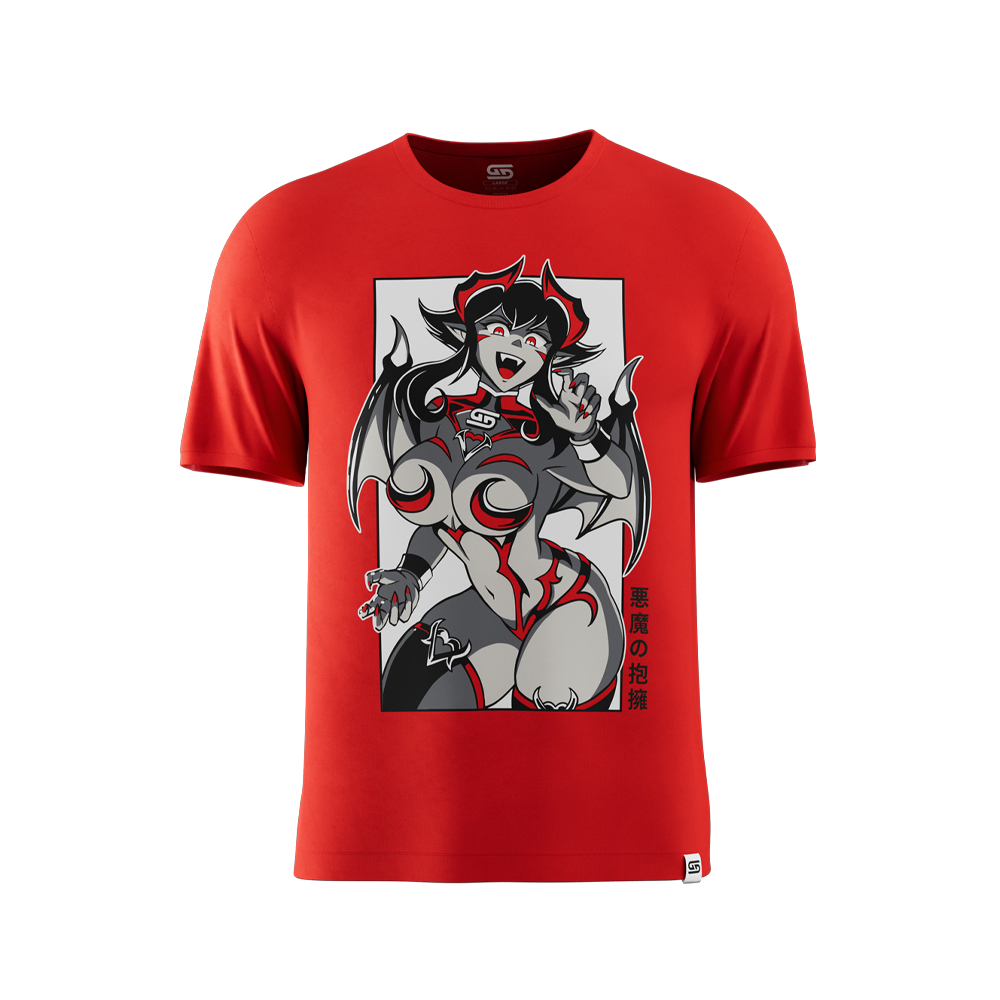 Waifu Shirt S5.6: Demonic Embrace - Gamer Supps