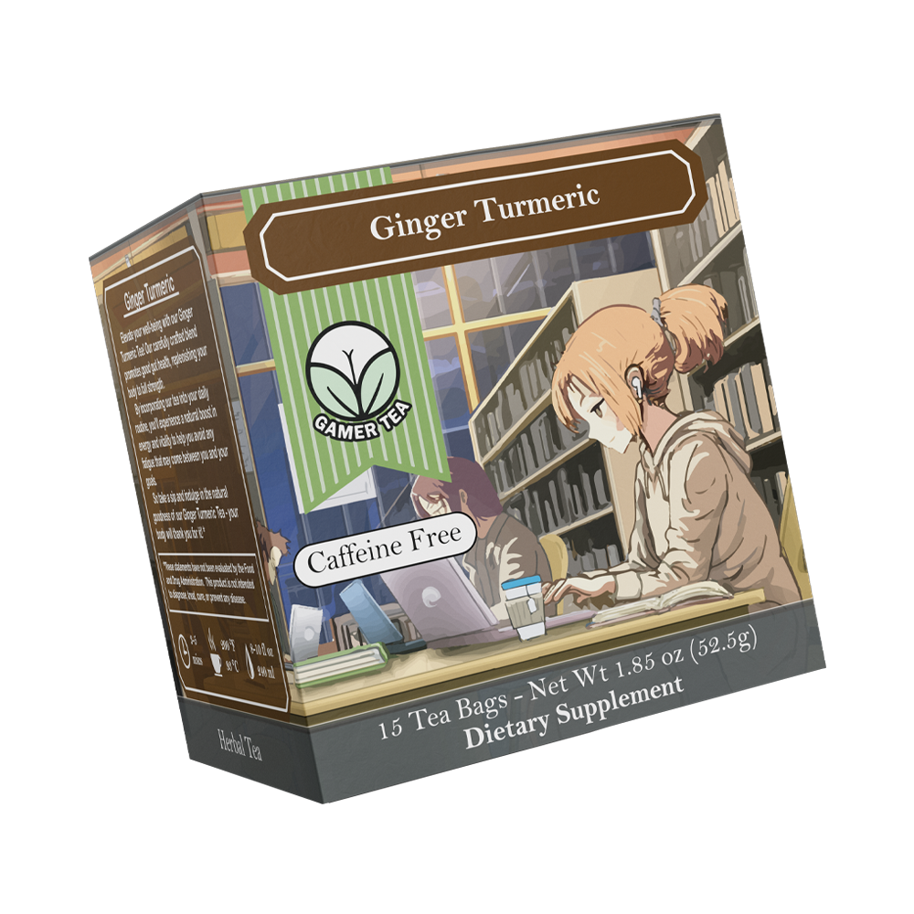 Gamer Tea - Ginger Turmeric - Gamer Supps