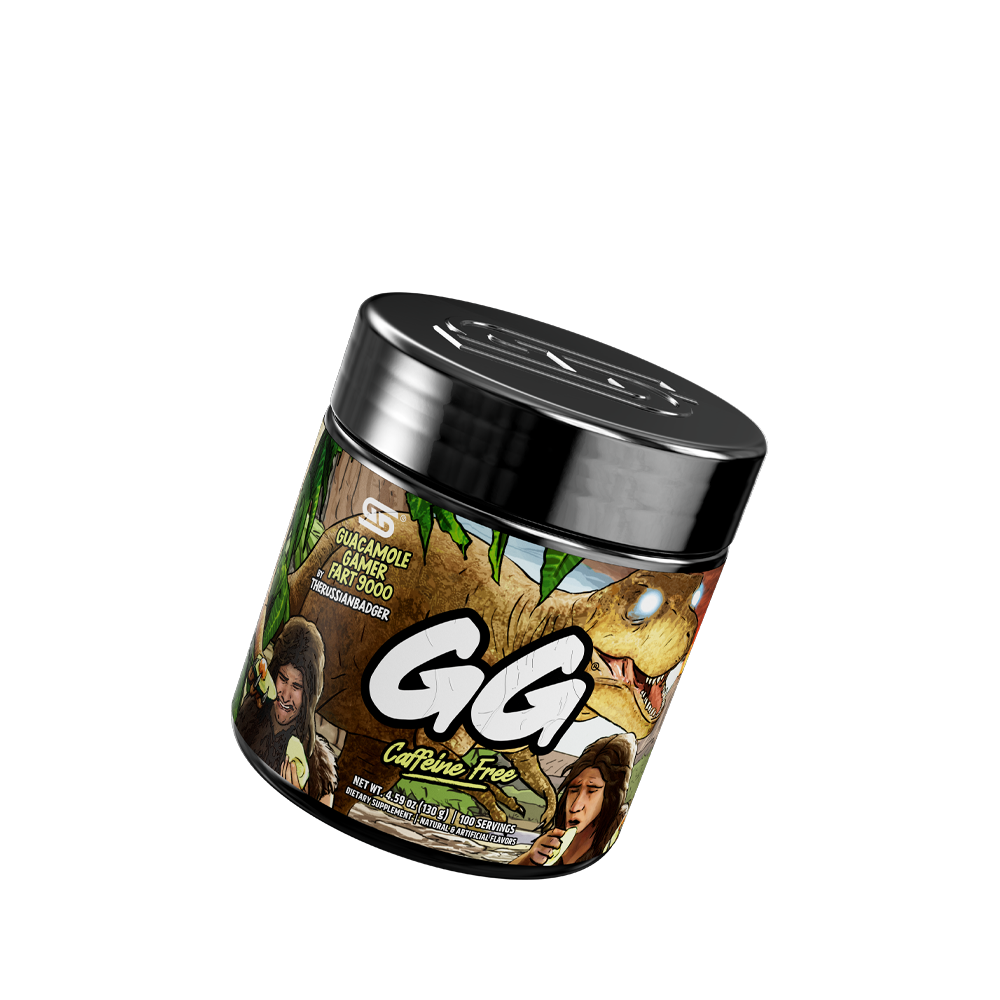 Guacamole Gamer Fart 9000 by RussianBadger Caffeine Free - 100 Servings - Gamer Supps