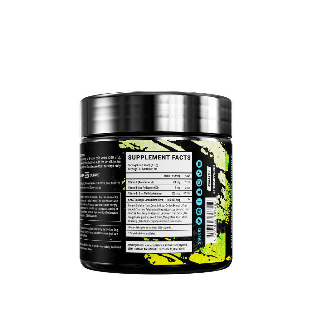 Lemon Limeade - 60 Servings - Gamer Supps