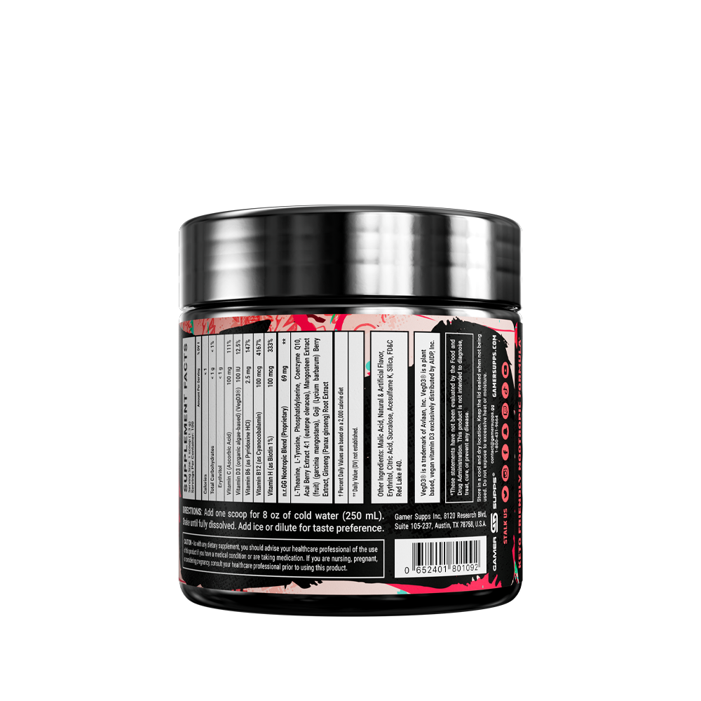 Lychee Caffeine Free - 100 Servings - Gamer Supps