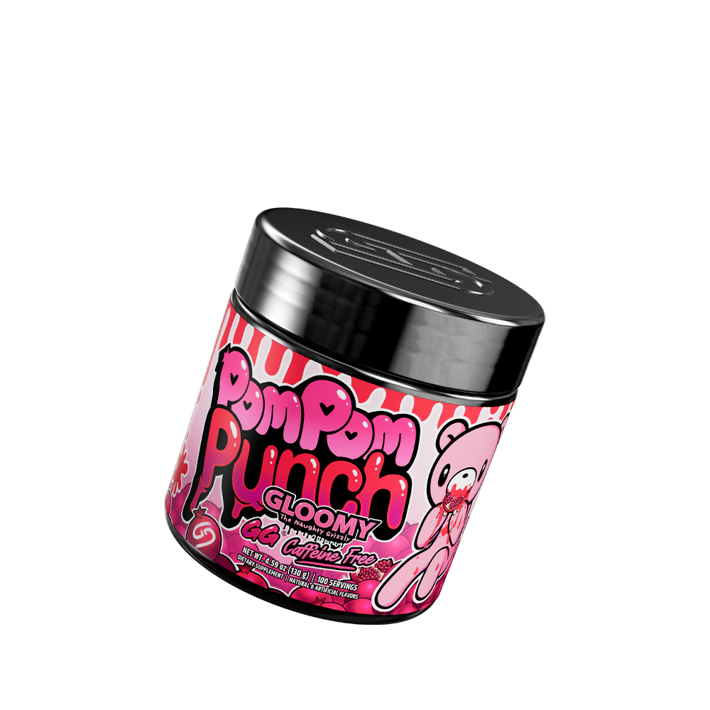 Pom Pom Punch GG by Gloomy Bear Caffeine Free - 100 Servings - Gamer Supps