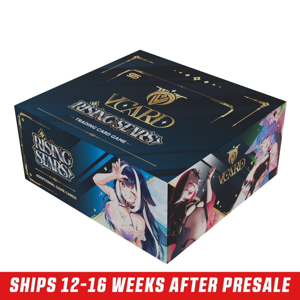 VCard Booster Box Master Case - Rising Stars (12 Booster Boxes) (Unlimited)