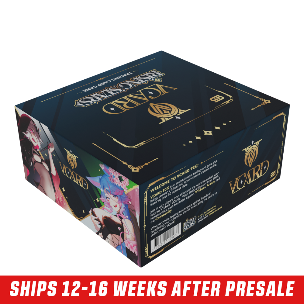 VCard Booster Box Master Case - Rising Stars (12 Booster Boxes) (Unlimited)