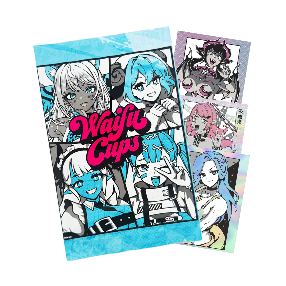 Collectible Waifu Sticker Pack - Season Five - Gamer Supps