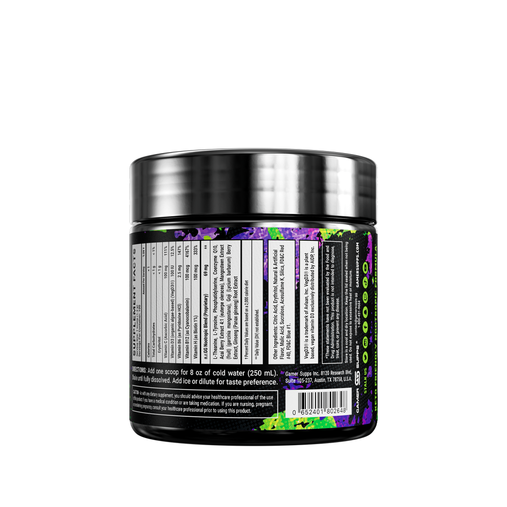 Watermelon Ice Caffeine Free - 100 Servings - Gamer Supps