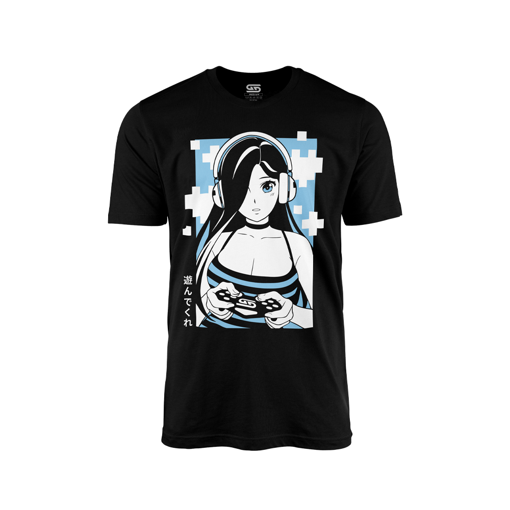 Waifu Shirt S4.4: Gamer Girl - Gamer Supps